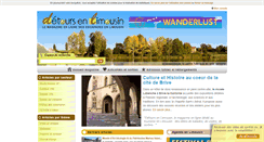 Desktop Screenshot of detours-en-limousin.com